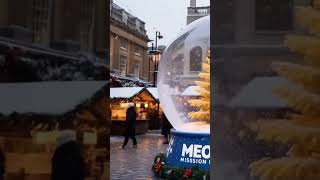 AICreated Magical Christmas in Covent Garden 🌟❄️  A Fairytale Animation by Meow Mission Plus [upl. by Ffirahs295]