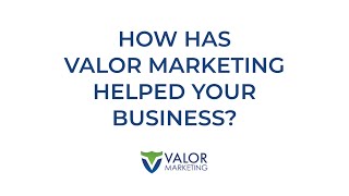 How has Valor Marketing helped your business  Adam Goit of Brookside Landscaping  AVMP [upl. by Tavie]