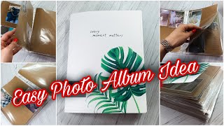 DIY Photo AlbumIdea of Creating a Photo Album from simple thingsMaking a Photo Album at Home [upl. by Farica]