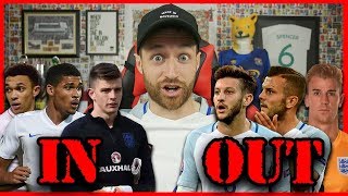 REACTING TO ENGLAND WORLD CUP SQUAD  IMO 42 [upl. by Suiraj992]