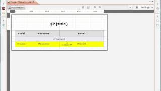 Jaspersoft Studio  Using parameter in report [upl. by Milton]