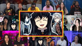 Demon Slayer Season 4 Episode 4 Reaction Mashup [upl. by Nagaek32]