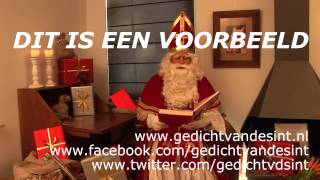 Video gedicht sinterklaas hockey voorbeeld Sinterklaasgedicht [upl. by Magulac166]