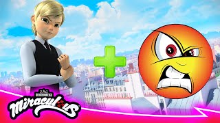 MIRACULOUS LADYBUG CHARACTERS AS ANGRY MOD 😡 [upl. by Timmie]