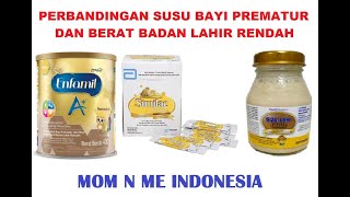 Perbandingan Susu Formula Bayi PrematurampBBLRLBW Enfamil A vs Similac Neosure vs S26 LBW Gold Cair [upl. by Gone]