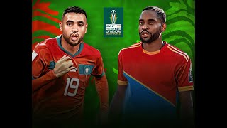 Morocco vs Congo RDC live Match [upl. by Amadeus]