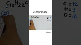 Molecular mass of sucrose l sucrose molar mass l sucrose molecular weight l [upl. by Niwhsa941]