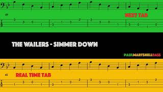 Simmer Down  Bob Marley And The Wailers Bass Boosted and Tab [upl. by Velma]