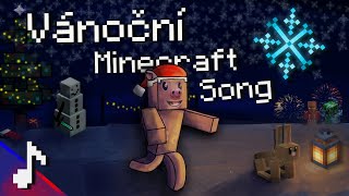 Český VÁNOČNÍ MINECRAFT SONG  Kostičky Kostičky [upl. by Arand]