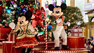 Mickeys Once Upon A Christmastime Parade 2023 FULL SHOW in 4K  Walt Disney World Magic Kingdom [upl. by Eyot]