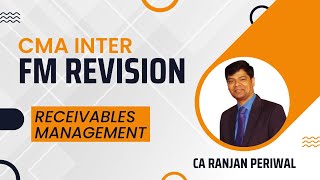 CMA Inter FM Revision  Receivables [upl. by Edyak]