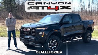 2024 GMC Canyon AT4X  Cant Afford A Raptor Buy This  Walkaround Review and Test Drive [upl. by Chadbourne]