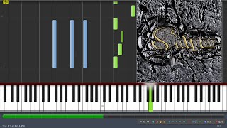 Gravé dans la Roche  Sniper Synthesia  Piano Tuto [upl. by Asiela880]