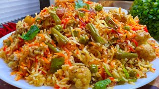 Mix Veg Biryani With Homemade Biryani Masala  Mix Veg Biryani Recipe ❤️ [upl. by Clevey]