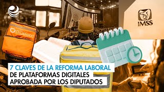 7 claves de la reforma laboral de plataformas digitales aprobada por los diputados [upl. by Haymes]