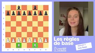 Les règles des échecs  leçon 3  le fou [upl. by Tyrus]