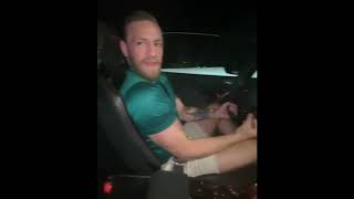 Conor McGregor Driving A Lamborghini thenotoriousmma [upl. by Northington]