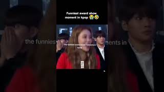 Funniest award show moment in kpop 😭🤣 kpop netizen [upl. by Atnaloj]