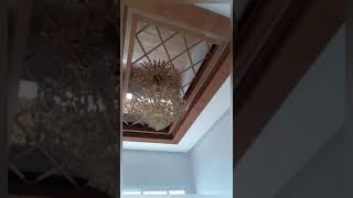 Plafond en bois avec miroir bronze [upl. by Emie]