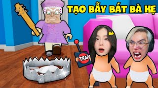 EM BÉ SAMMY VÀ PHONG CẬN TẠO BẪY BẮT BÀ KẸ XẤU TÍNH TRONG ROBLOX [upl. by Noslen]