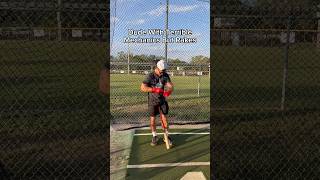 Dude With Horrible Mechanics But Rakes 🤣 baseball comedy hitting cagebombs [upl. by Ennahtebazile]