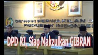 DPD RI Siap Makzulkan GIBRAN [upl. by Fanchette620]