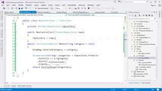 Part 8  Complete Web Application step by step using ASPNET MVC 5 EF Ninject LINQ etc [upl. by Attenod]