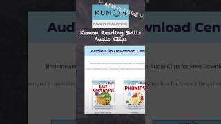 Kumon Reading Skills Audio Clips [upl. by Leummas]