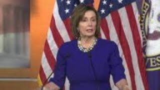 Pelosi on Trumps speech prayer breakfast conduct [upl. by Refinne]