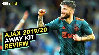 AJAX 201920 ADIDAS AWAY SHIRT  KIT REVIEW [upl. by Solegnave]