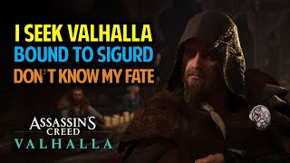 I Seek Valhalla I am bound to Sigurd or I do not know my fate  Birthrights  AC Valhalla [upl. by Enovad]