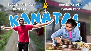 Exploring Kanatal  BudgetFriendly Homestay amp Authentic Pahadi Cuisine  Food Tankerzz [upl. by Ahsieuqal]