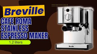 Breville ESP8XL Cafe Roma Espresso Maker The Ultimate Home Barista Machine [upl. by Aeirdna]