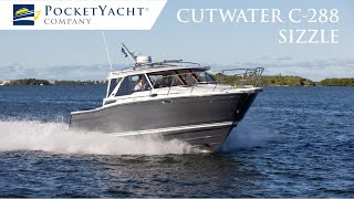 Cutwater C288 Coupe Running [upl. by Jat535]