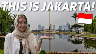 Our FIRST IMPRESSIONS of Jakarta Indonesia [upl. by Ewold]