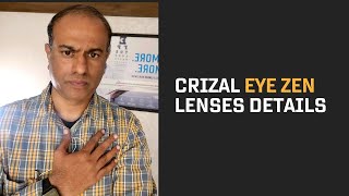 Crizal lenses Eye Zen  Avoid Digital strain [upl. by Annovahs729]