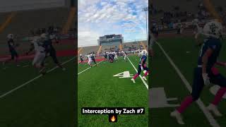 Cibola Sophomore vs La Cueva sports football interception [upl. by Derek339]