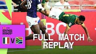 Is this the game of the season  France v South Africa  Singapore HSBC SVNS  Full Match Replay [upl. by Nelda]