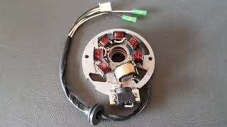 Replacement Stator for VMOTO amp Chinese 50cc 2T Scooters  Show Through [upl. by Murry]