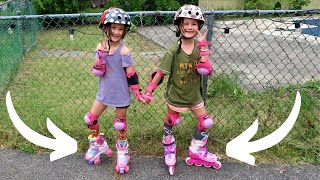 Roller Skates vs Rollerblades  The ultimate adjustable skate review [upl. by Ahseer282]