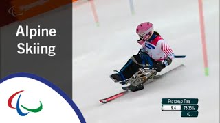 Womens Slalom Run 1  Alpine Skiing  PyeongChang2018 Paralympic Winter Games [upl. by Girardi273]