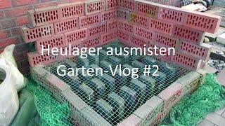 Das Heulager ausmisten  Vlog 2 [upl. by Aerdnaeel]