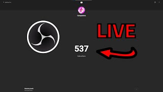 How to Add a LIVE Subscriber Count in OBS [upl. by Gleason]