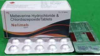 Nelimeb Tablets Mebeverine Hydrochloride amp Chlordiazepoxide Tablets [upl. by Lambert]