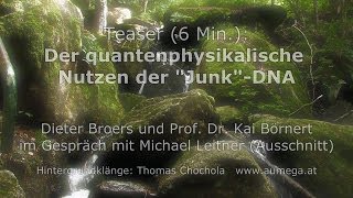 Teaser 6 Min Der Quantenphysikalische Nutzen der quotJunkquotDNA Dieter Broers [upl. by Orsino]