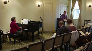 Moravian Music Lecture A New November Singstunde hour of hymnsinging service [upl. by Asha]