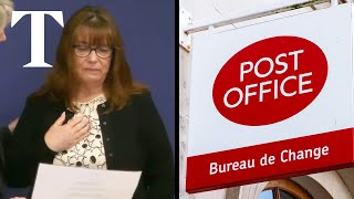 Post Office scandal IT officer breaks down during inquiry [upl. by Olegnaid41]