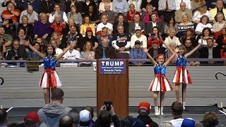 Freedom Kids Sing Donald Trump Theme Song At Campaign Rally [upl. by Acirema143]