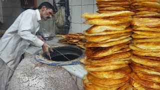 Amritsari tandoori Baqar Khani makingTraditional Baqar Khani of Gawalmandi LahoreComplete process [upl. by Lucilla]