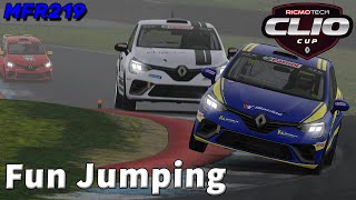 Renault Clio Cup  Knockhill  iRacing Road [upl. by Hort]